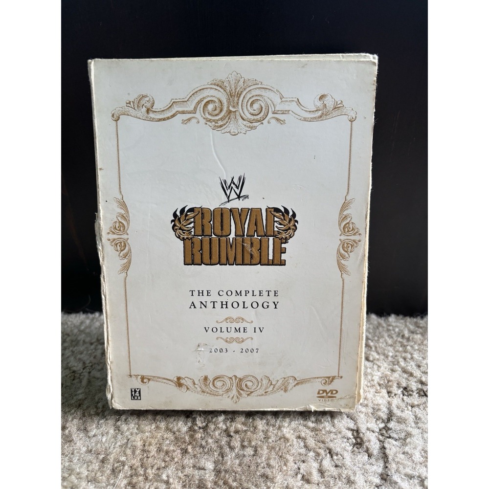 WWE Royal Rumble Complete Anthology Vol 4 DVD Set 2003-2007 White Good Anthology